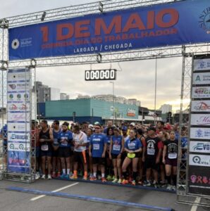 “SÃO BERNARDO, 1º DE MAIO JÁ COMEÇA AGITADO COM A CORRIDA DO TRABALHADOR”